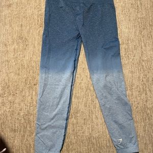 Blue ombré gymshark legging